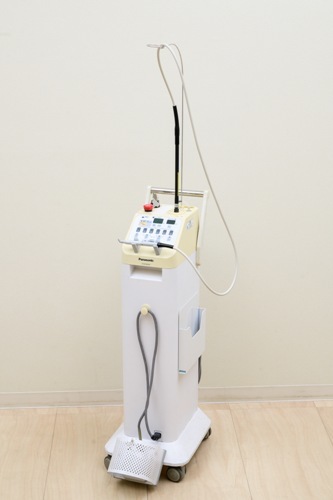 レーザー治療装置の写真