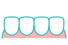 歯並びを<br>きれいにしたい